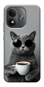 Чохол Grey cat coffee для Xiaomi Redmi Note 17