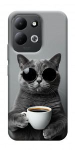 Чохол Grey cat coffee для Xiaomi Redmi 17
