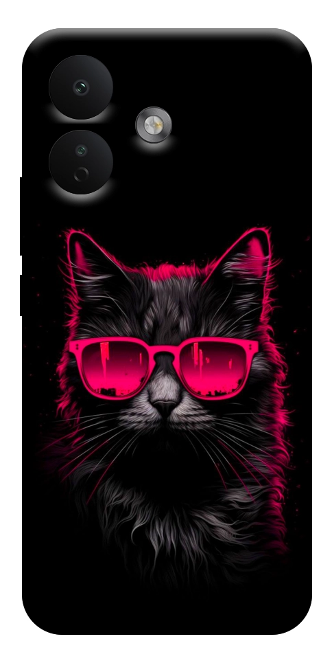 Чехол Cyberpunk cat для Xiaomi Redmi Note 17 Pro