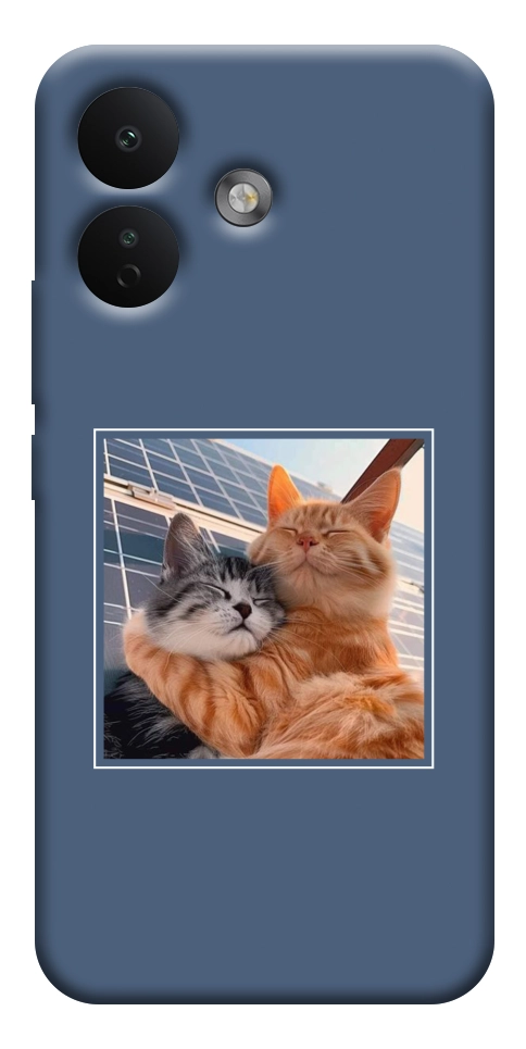 Чехол Кошачья нежность для Xiaomi Redmi Note 17 Pro