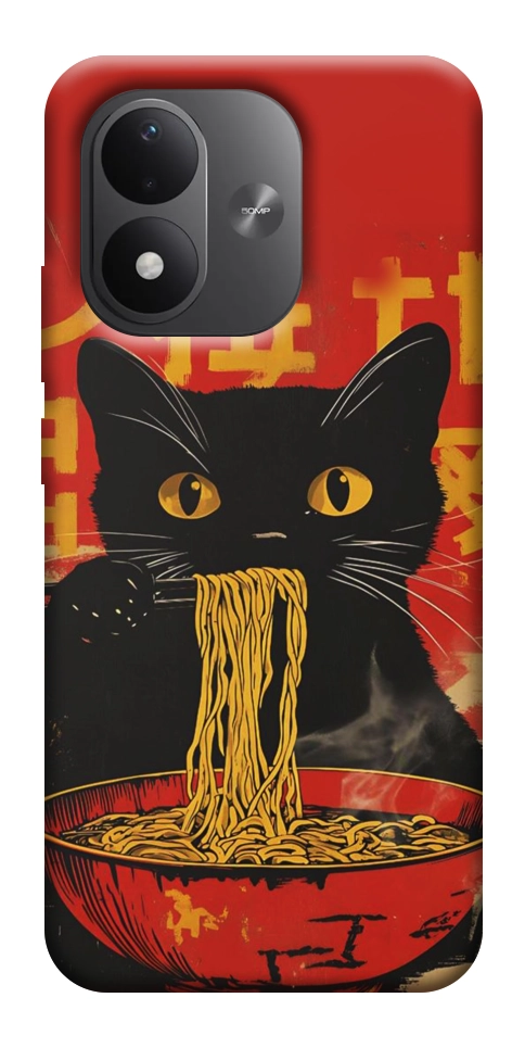Чехол Cat noodles для Xiaomi Redmi Note 17