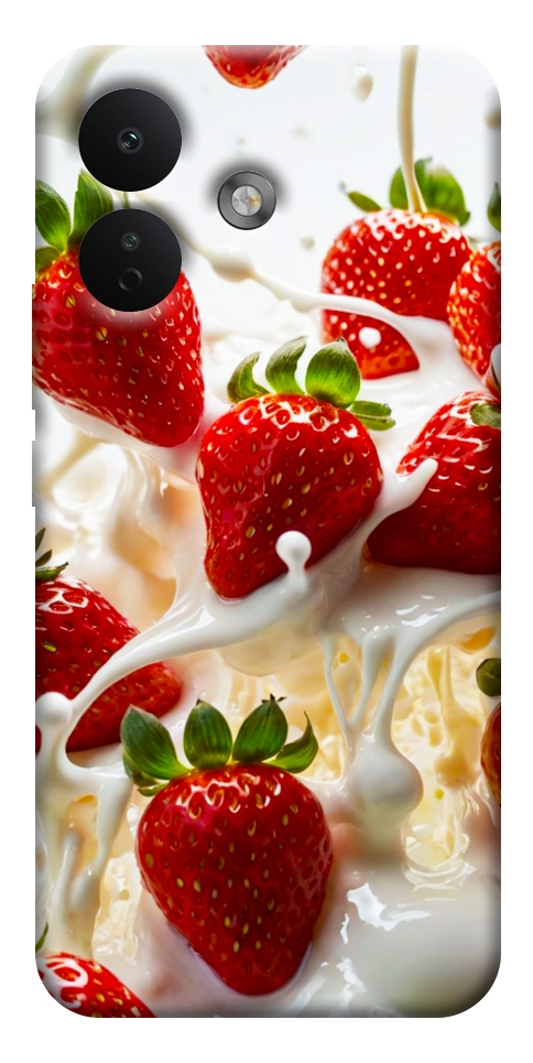 Чехол Strawberry and cream для Xiaomi Redmi Note 17 Pro