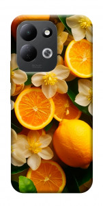 Чохол Лимони та квіти для Xiaomi Redmi 17