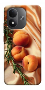 Чехол Лакешери персики для Xiaomi Redmi Note 17