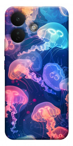 Чехол Neon jellyfishes для Xiaomi Redmi Note 17 Pro