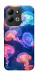 Чохол Neon jellyfishes для Xiaomi Redmi 17