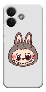 Чехол Labubu grey для Xiaomi Redmi Note 17 Pro