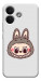 Чехол Labubu grey для Xiaomi Redmi Note 17 Pro
