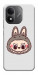 Чехол Labubu grey для Xiaomi Redmi Note 17