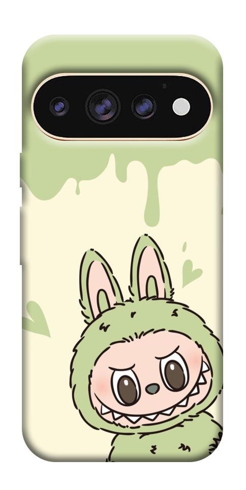 Чехол Labubu green для Google Pixel 11 Pro XL