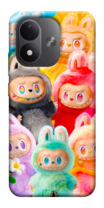 Чехол Rainbow labubu для Xiaomi Redmi Note 17