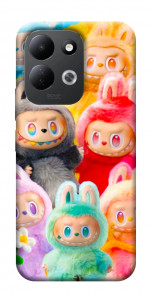 Чохол Rainbow labubu для Xiaomi Redmi 17