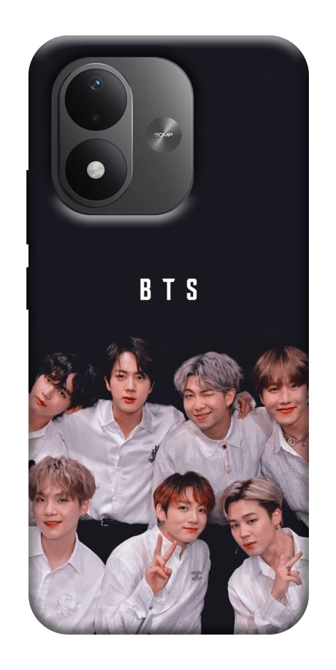 Чехол BTS all together для Xiaomi Redmi Note 17