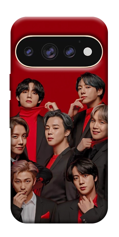 Чехол BTS in red для Google Pixel 11 Pro XL