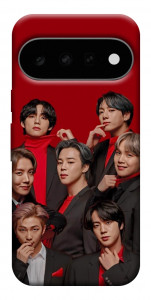Чехол BTS in red для Google Pixel 11