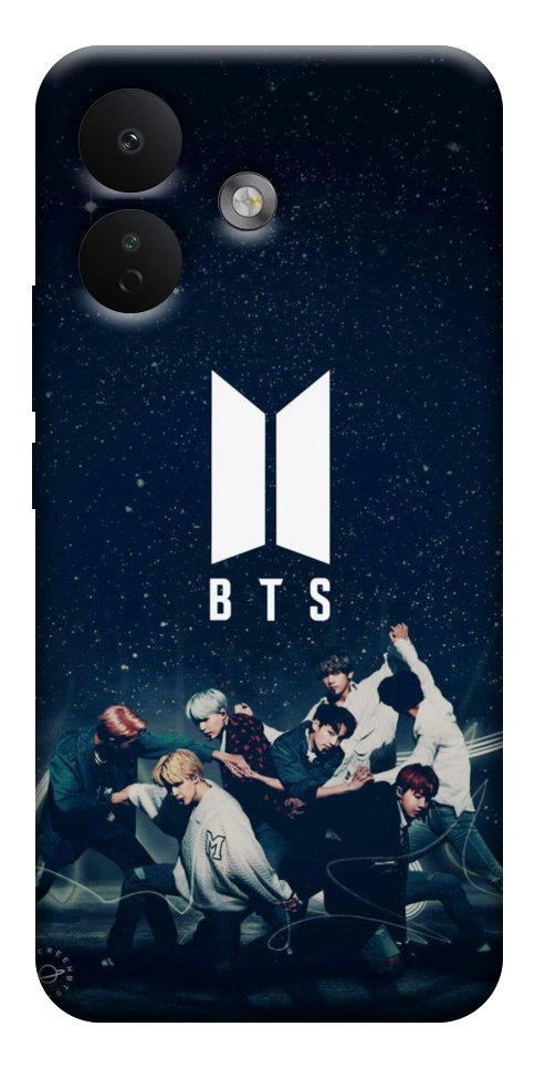 Чехол BTS logo для Xiaomi Redmi Note 17 Pro