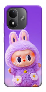 Чехол Labubu purple для Xiaomi Redmi Note 17