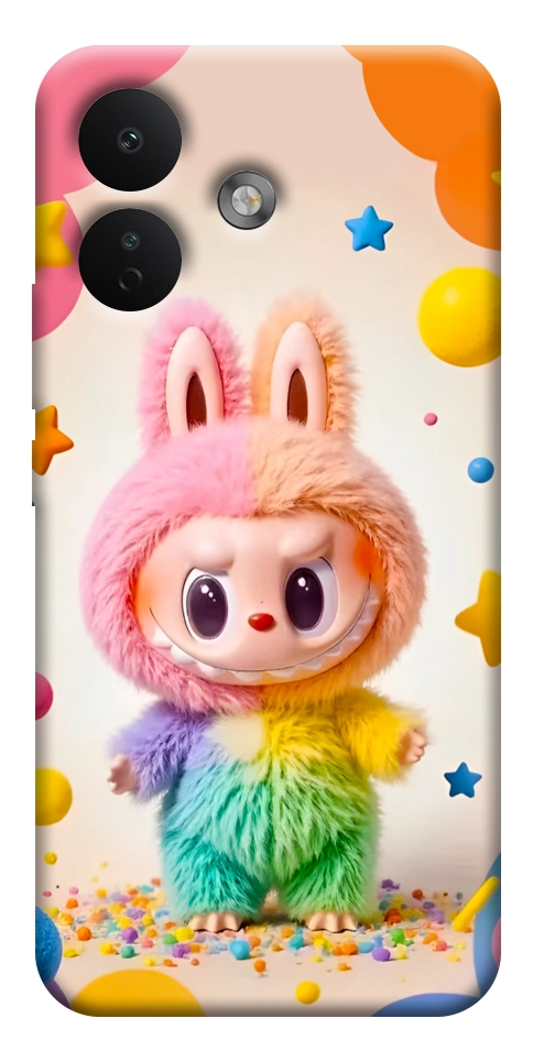Чехол Сolorful Labubu для Xiaomi Redmi Note 17 Pro
