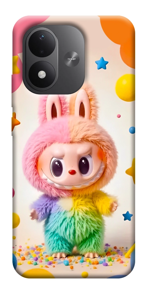 Чехол Сolorful Labubu для Xiaomi Redmi Note 17