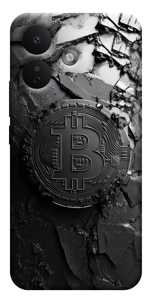 Чехол Dark bitcoin для Xiaomi Redmi Note 17 Pro