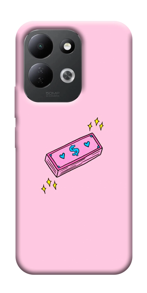 Чохол Simple pink money для Xiaomi Redmi 17