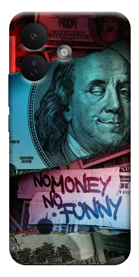 Чехол No money no funny для Xiaomi Redmi Note 17 Pro