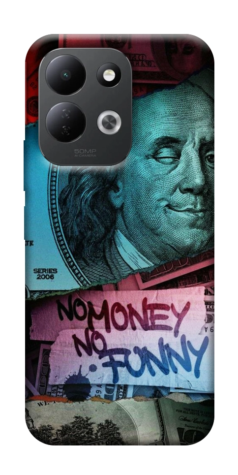 Чохол No money no funny для Xiaomi Redmi 17