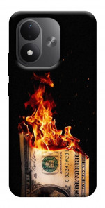 Чохол Money burn для Xiaomi Redmi Note 17