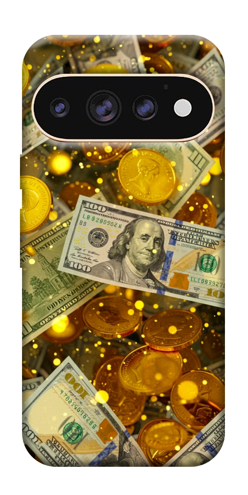 Чехол Gold and dollars для Google Pixel 11 Pro XL