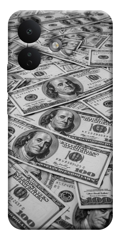 Чехол Dollars background для Xiaomi Redmi Note 17 Pro