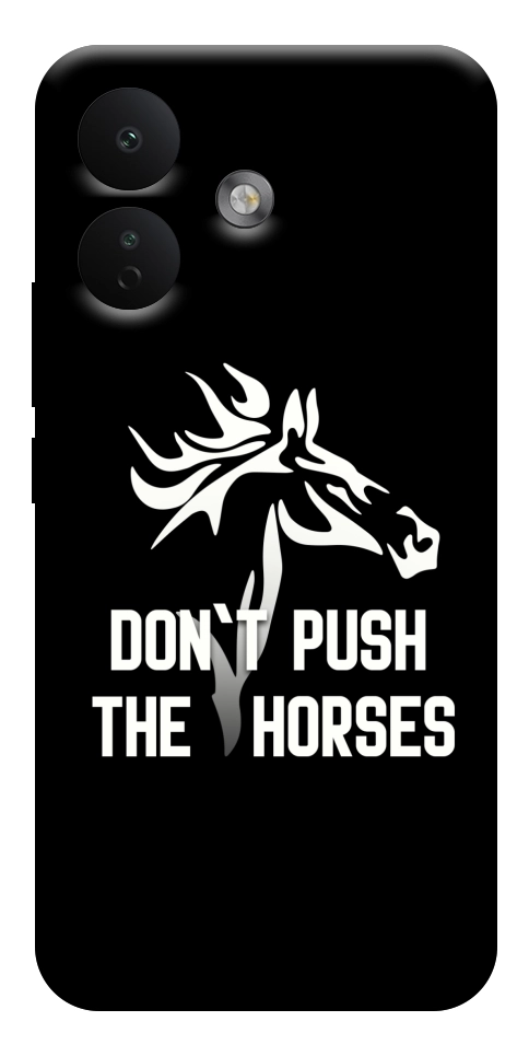 Чехол Dont push the horses для Xiaomi Redmi Note 17 Pro