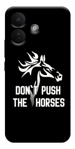 Чехол Dont push the horses для Xiaomi Redmi Note 17 Pro