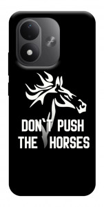 Чохол Dont push the horses для Xiaomi Redmi Note 17
