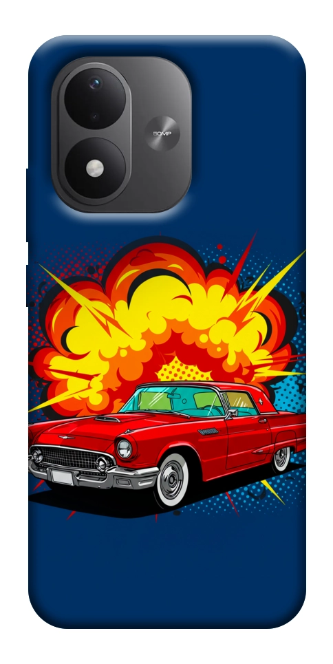 Чехол Retro explosion для Xiaomi Redmi Note 17