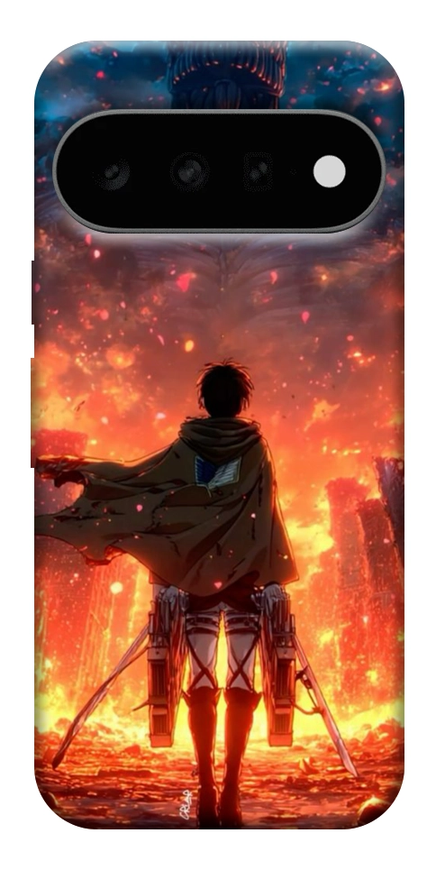 Чохол Attack on titan eren для Google Pixel 11 Pro