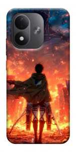 Чохол Attack on titan eren для Xiaomi Redmi Note 17