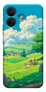 Чехол Miyazaki landscape для Xiaomi Redmi Note 17 Pro