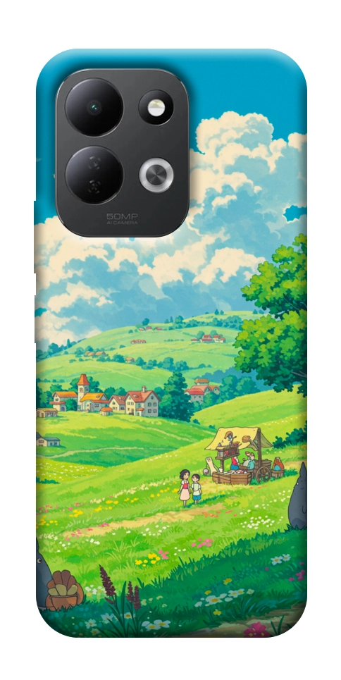 Чохол Miyazaki landscape для Xiaomi Redmi 17