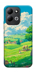 Чохол Miyazaki landscape для Xiaomi Redmi 17