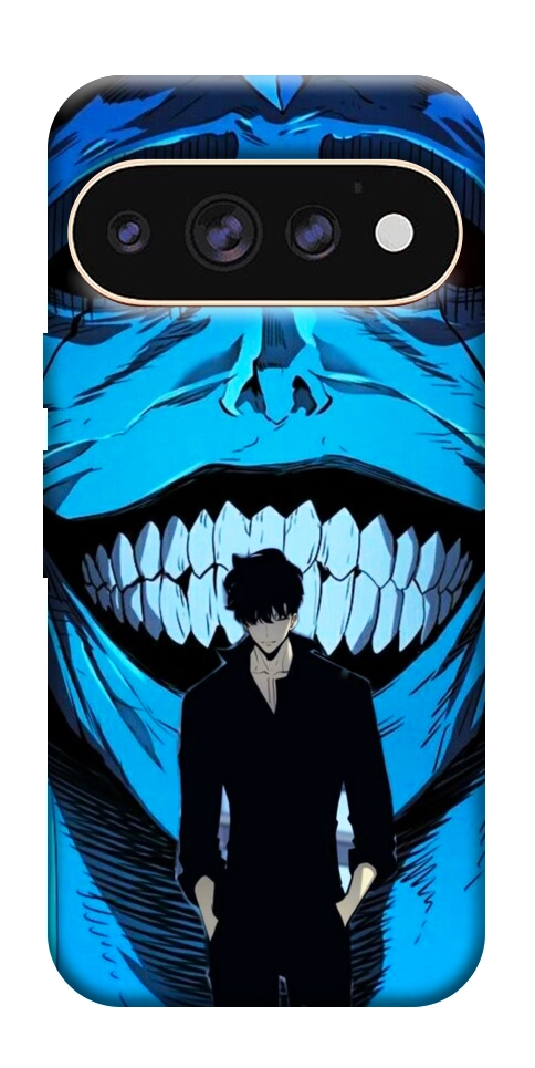 Чехол Solo leveling blue vibe для Google Pixel 11 Pro XL