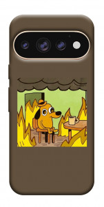 Чехол Dog in the fire для Google Pixel 11 Pro XL