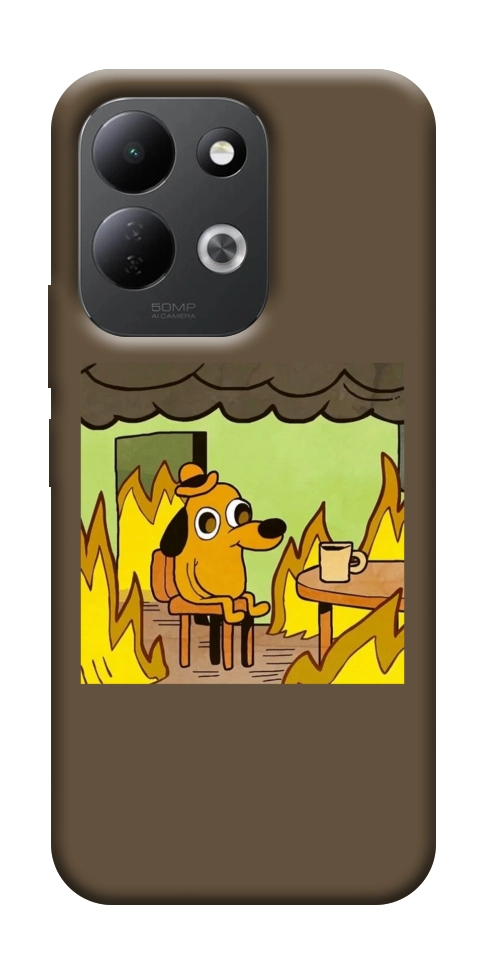 Чохол Dog in the fire для Xiaomi Redmi 17