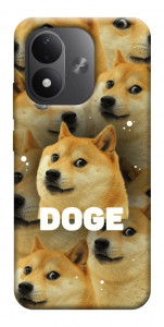 Чохол Doge pattern для Xiaomi Redmi Note 17