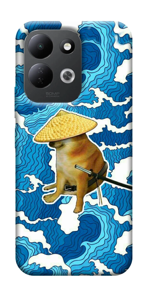 Чохол Sad dog samurai для Xiaomi Redmi 17