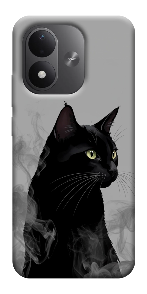 Чохол Smoke cat для Xiaomi Redmi Note 17