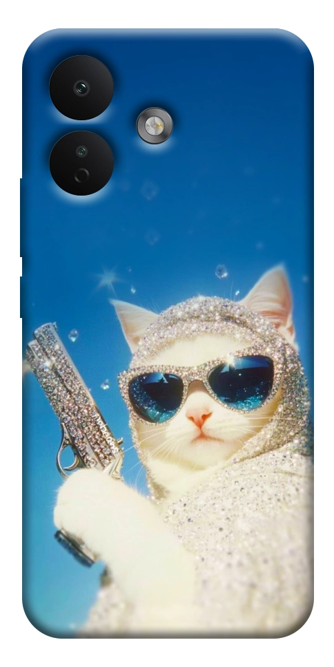 Чехол Diamond kitty для Xiaomi Redmi Note 17 Pro
