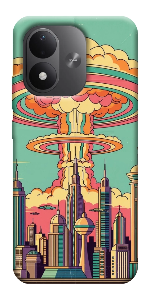 Чехол Сolorful explosion для Xiaomi Redmi Note 17