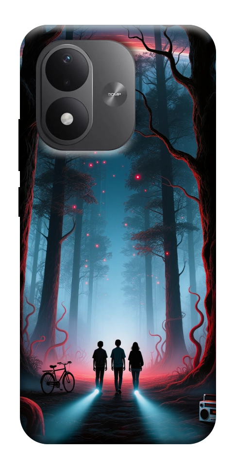 Чехол Kids in the forest для Xiaomi Redmi Note 17