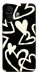Чехол Black and white hearts для Xiaomi Redmi Note 17 Pro