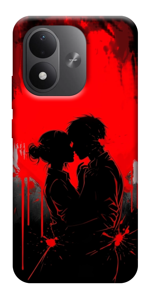 Чехол Silhouette couple для Xiaomi Redmi Note 17